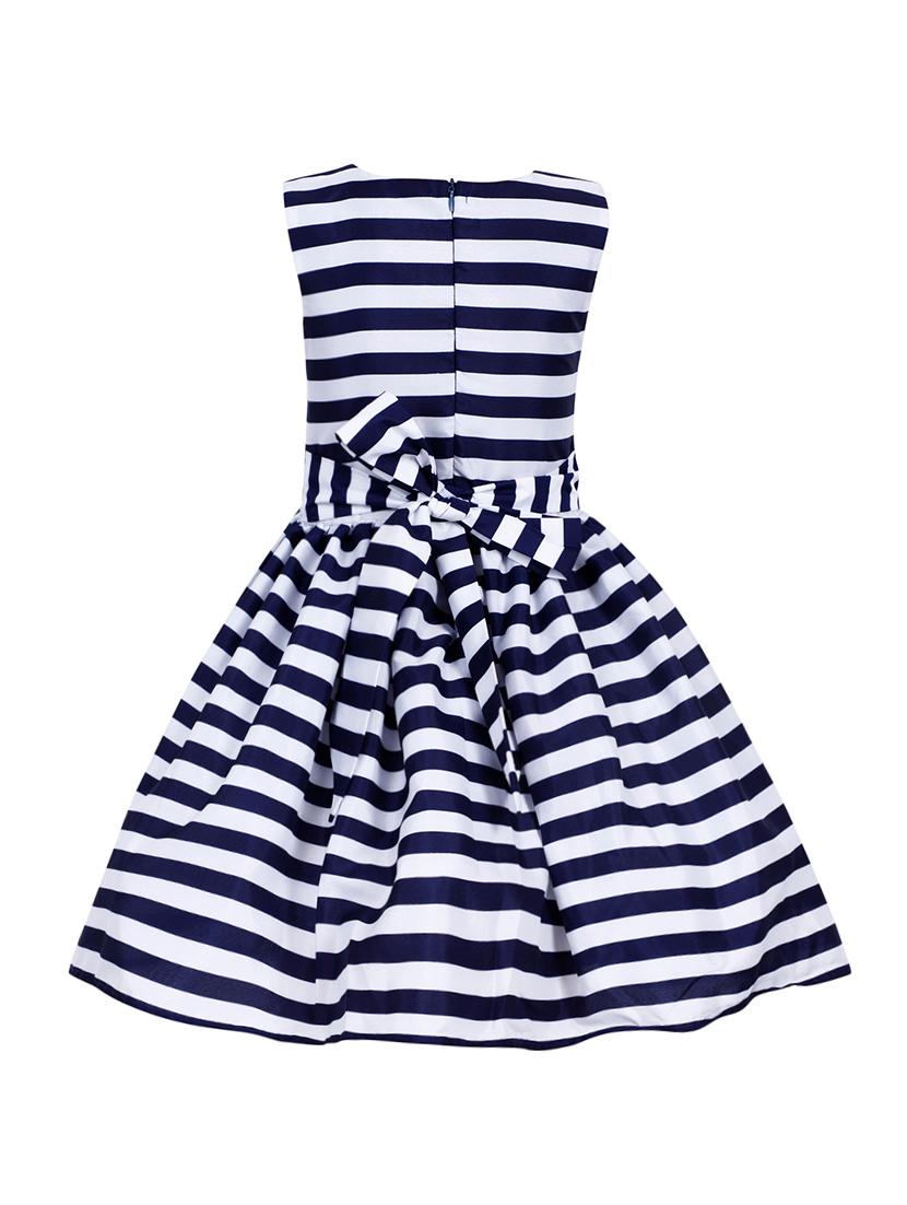 blue crepe frock - 16435194 - Standard Image - 2