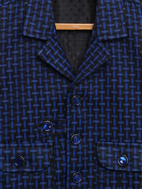 blue cotton waistcoat - 16435456 - Standard Image - 2