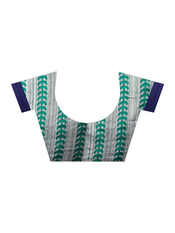 ikat printed bhagalpuri saree with blouse - 16436646 - Standard Image - 2
