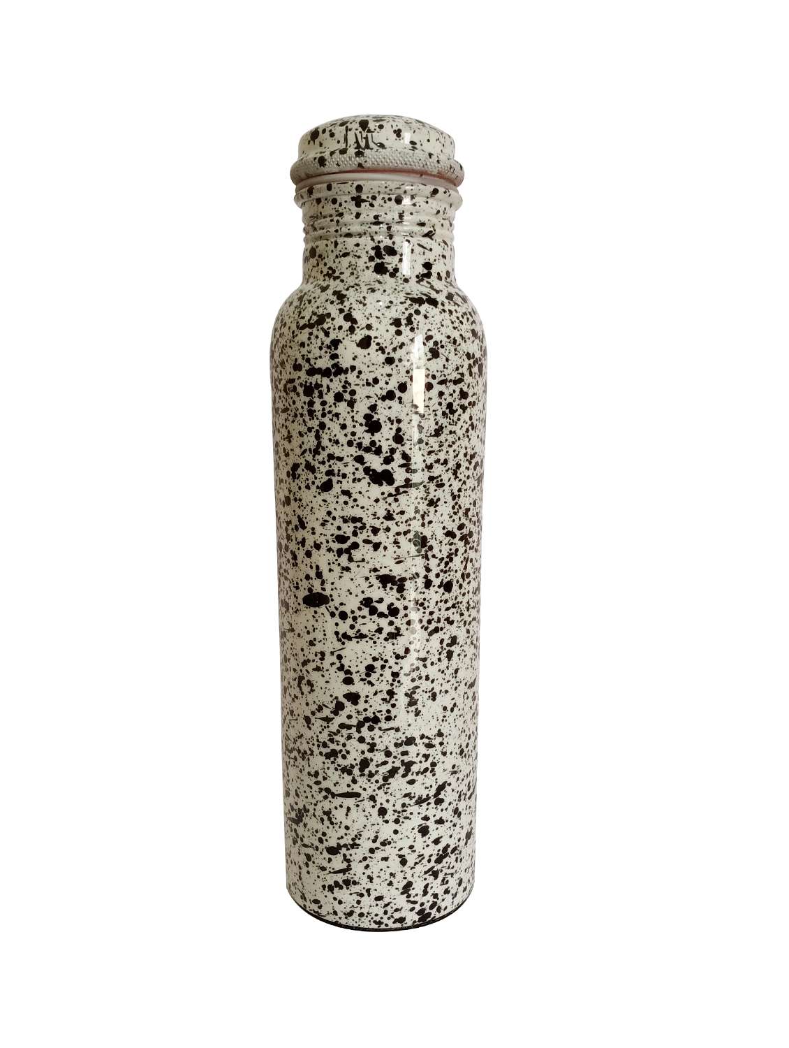 doted printed copper bottle 