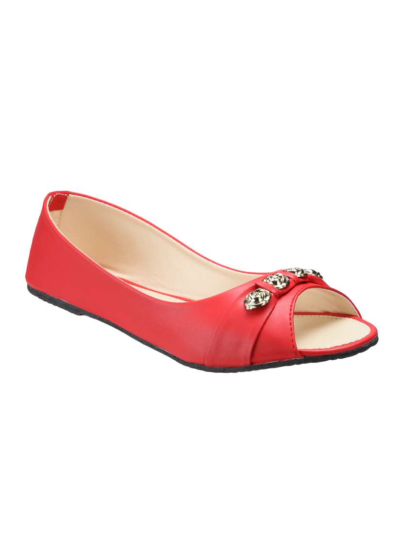 women red slip on ballerina - 16445159 - Zoom Image - 0