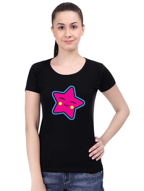 round neck quirky tee 