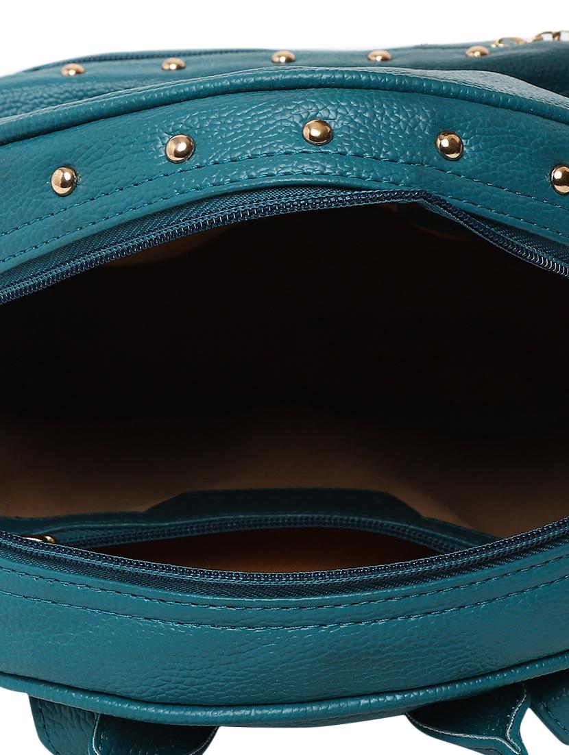 green leatherette (pu) regular backpack - 16447146 - Standard Image - 2