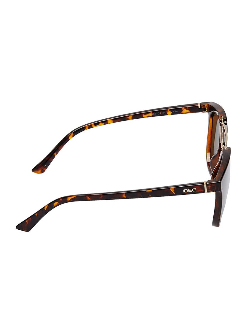 idee mirrored wayfarer women's sunglasses- (ids2366c4sg) - 16450017 - Standard Image - 2