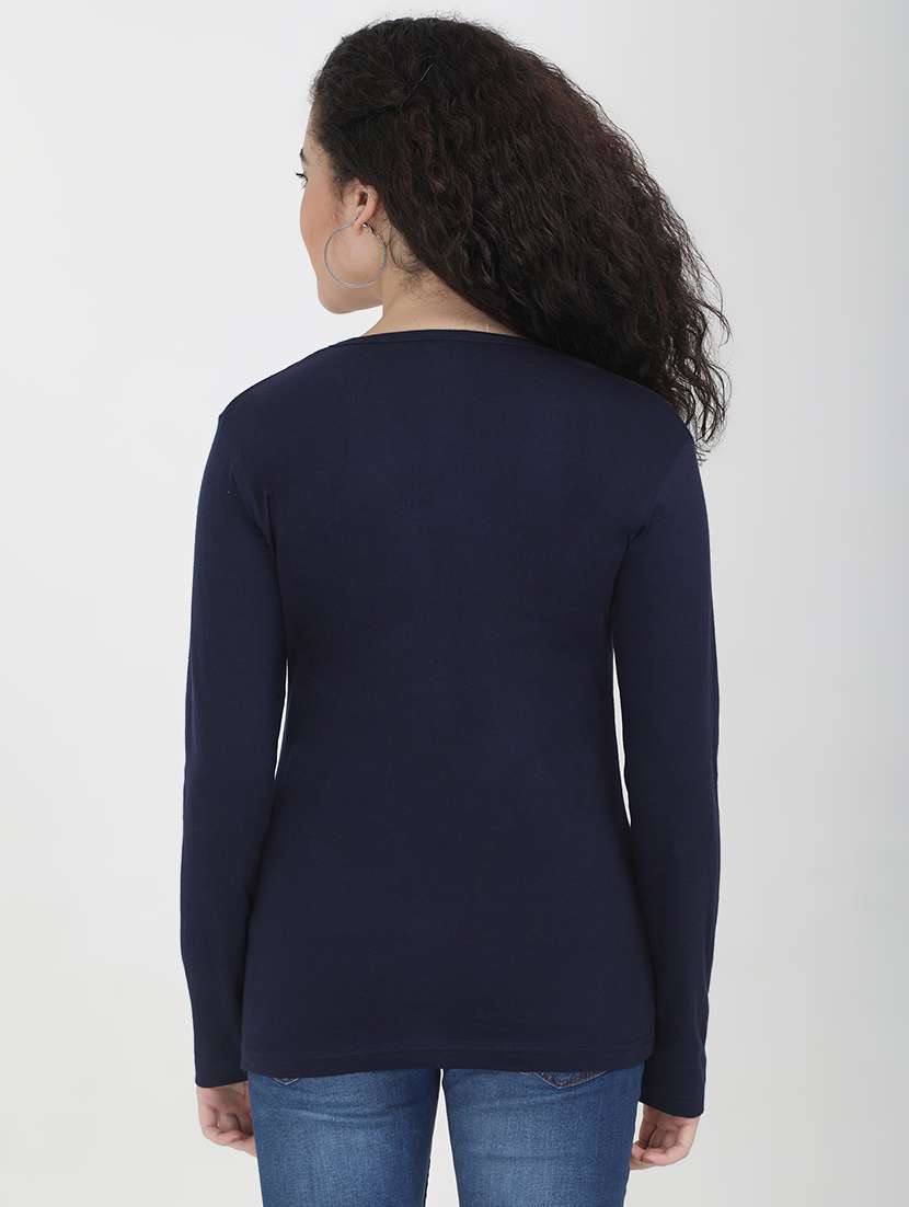 long sleeved solid tee  - 16457885 -  Standard Image - 2