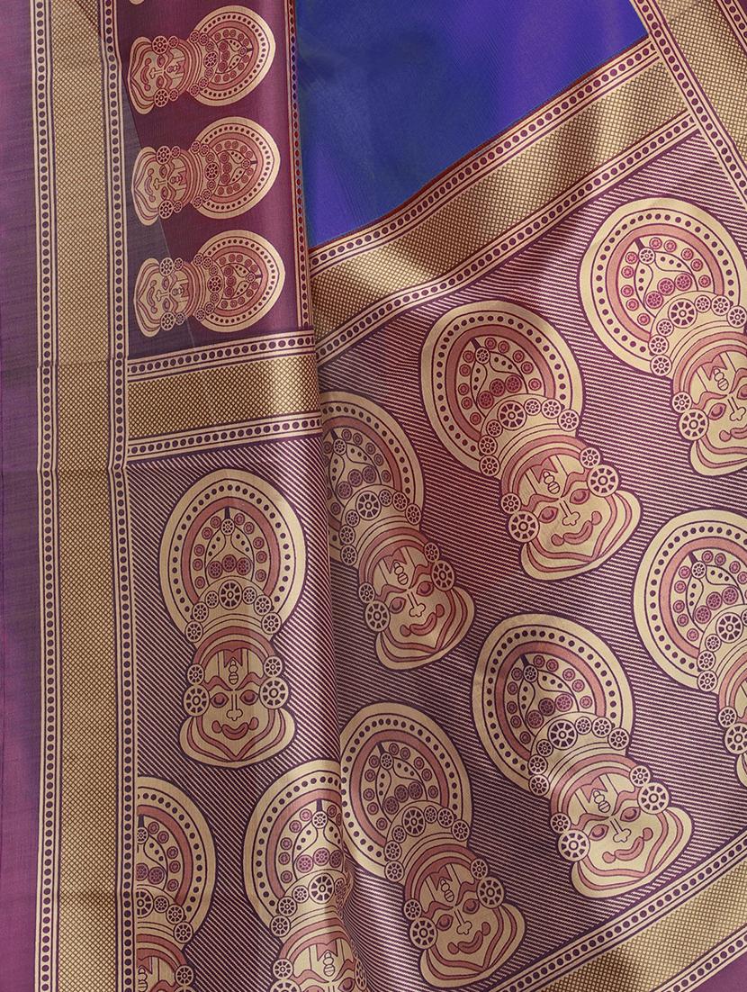 kalamkari printed saree with blouse - 16460312 - Standard Image - 2