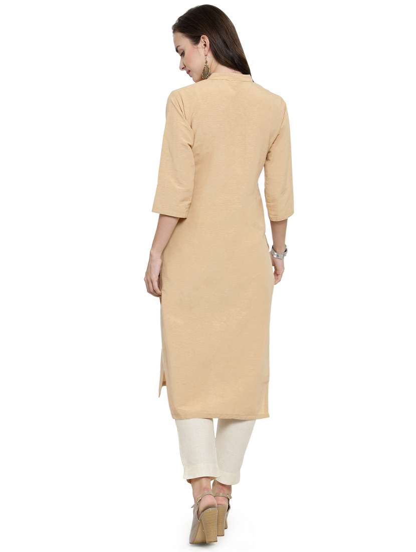 women's straight kurta - 16464254 -  Standard Image - 2