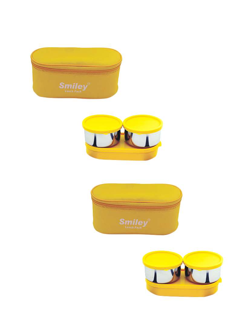 abtool 3 in 1  combo of sunny yellow lunch box