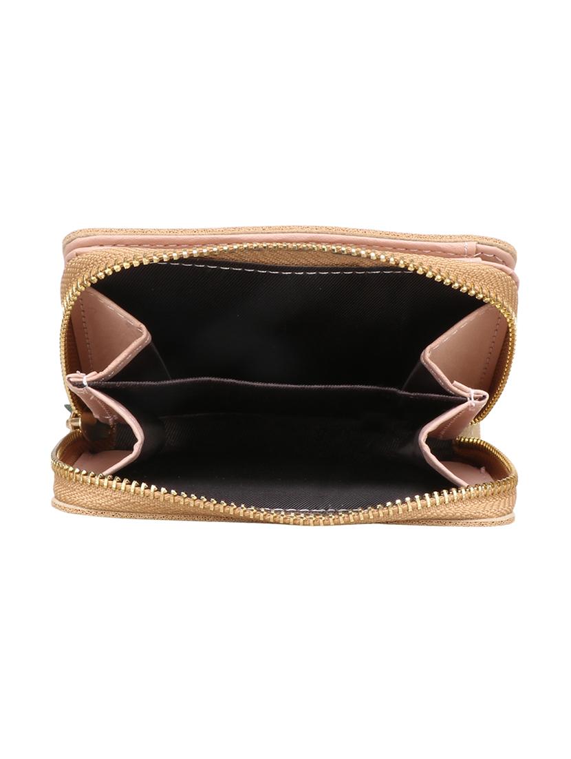 beige leatherette (pu) wallet - 16466314 - Standard Image - 2
