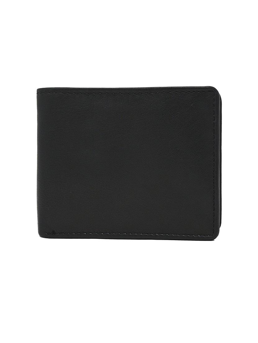 black leather wallet - 16466385 - Zoom Image - 0