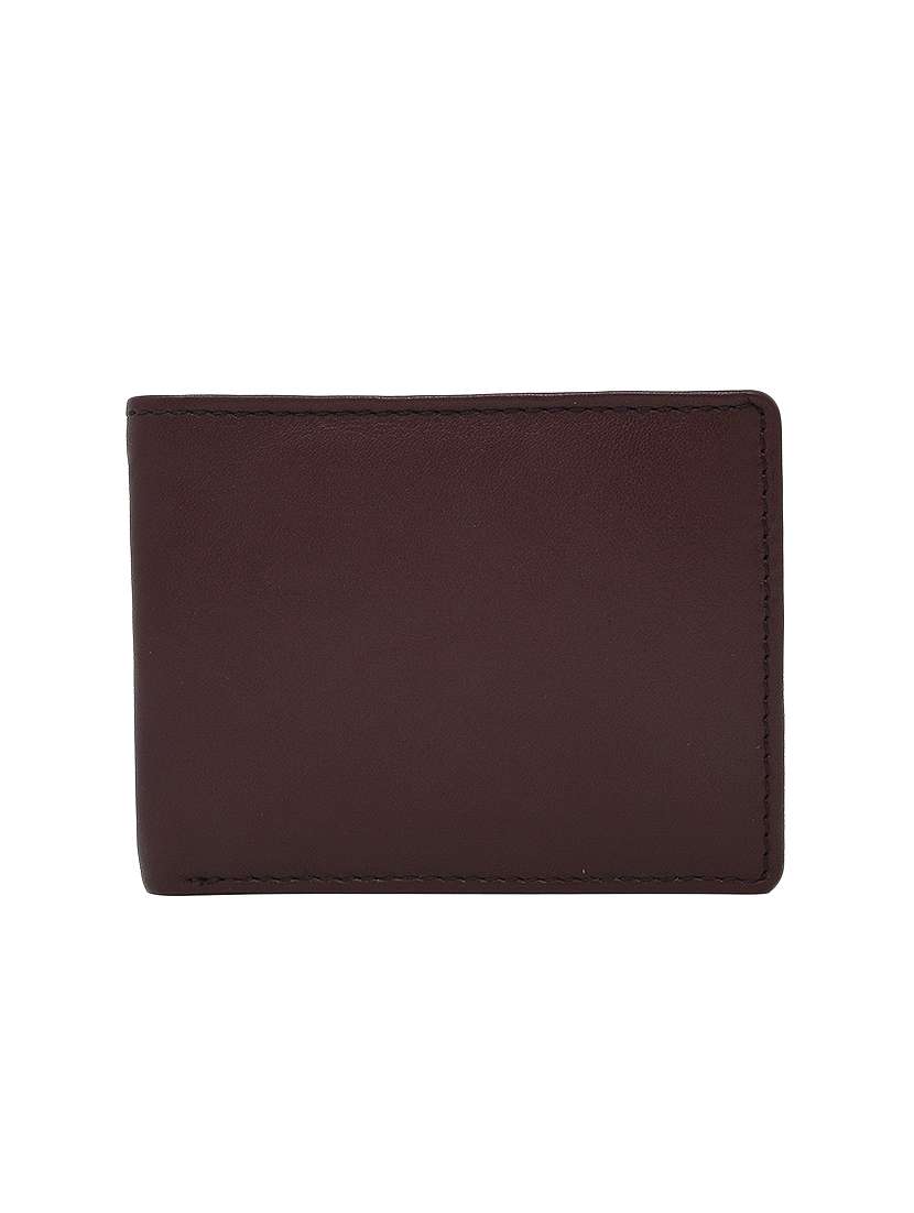 brown leather wallet