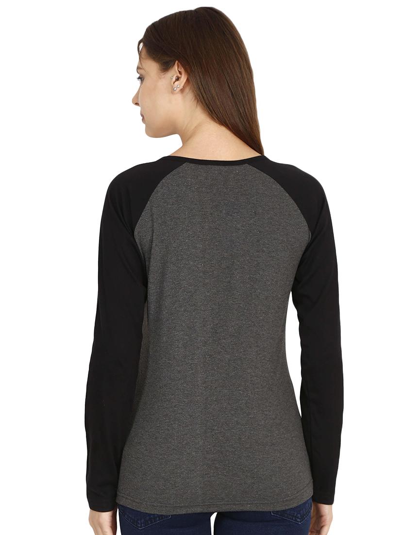 raglan sleeved graphic tee - 16471261 - Standard Image - 2