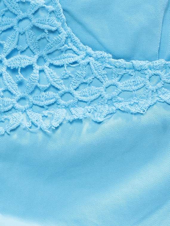 blue cotton shorts  - 16477590 -  Standard Image - 2