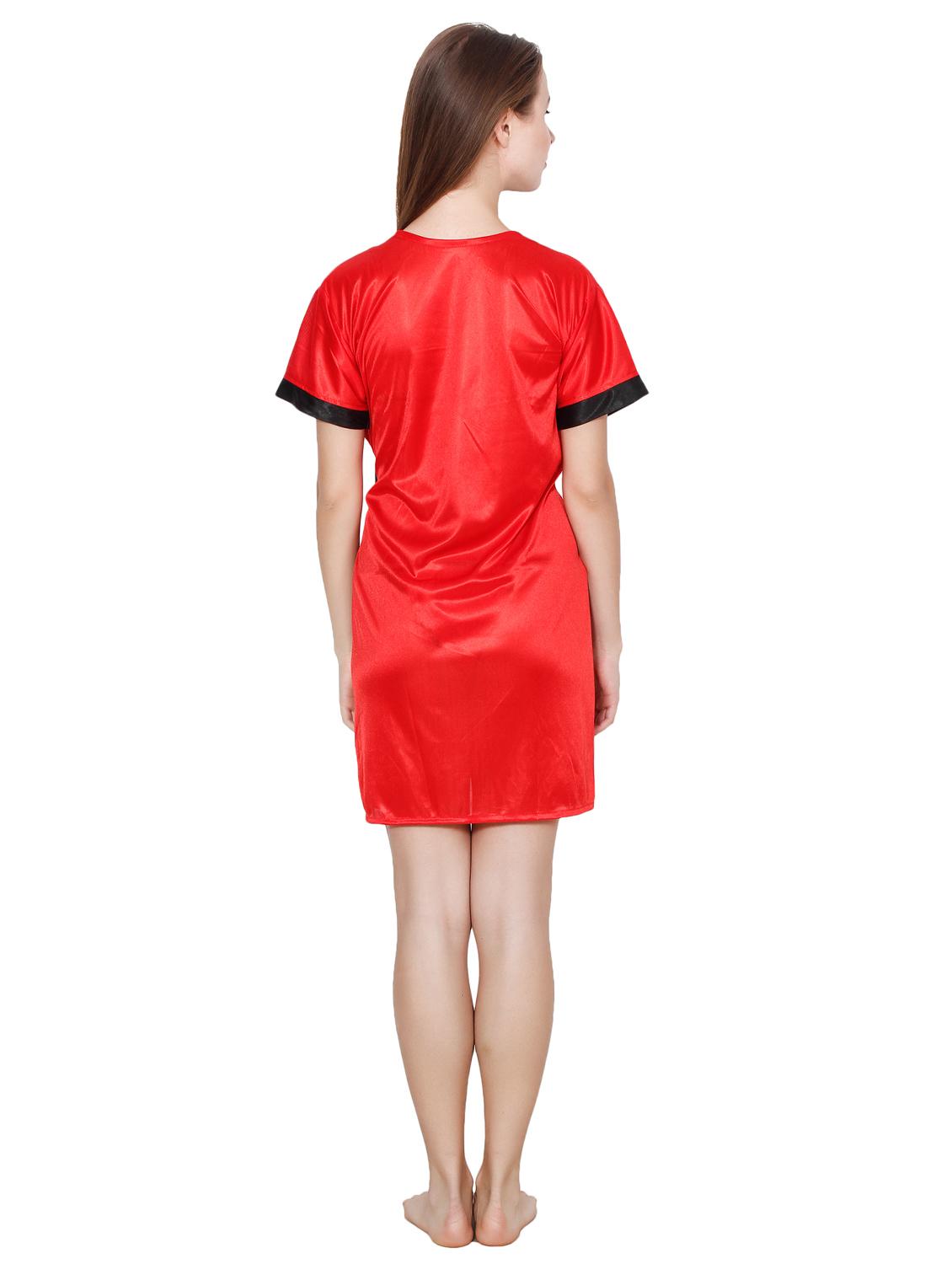 contrast bind sleepwear robe - 16479268 - Standard Image - 2