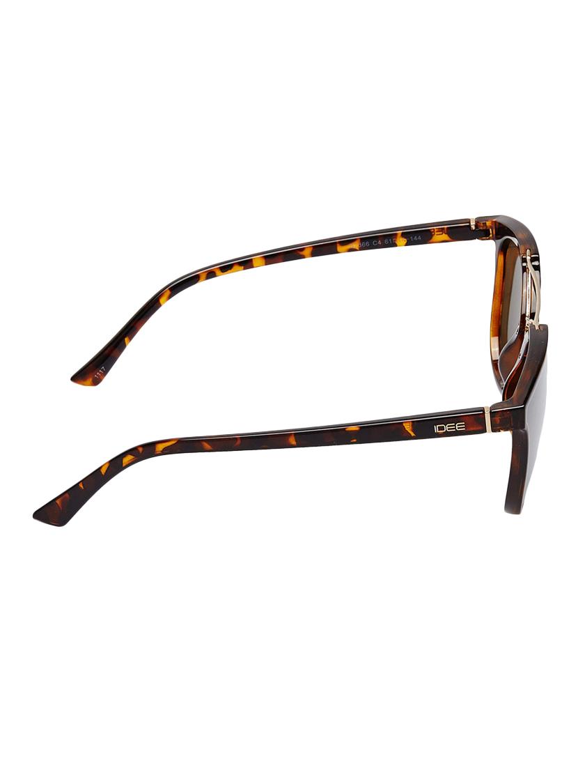 idee mirrored wayfarer women's sunglasses- (ids2366c4sg) - 16480657 - Standard Image - 2