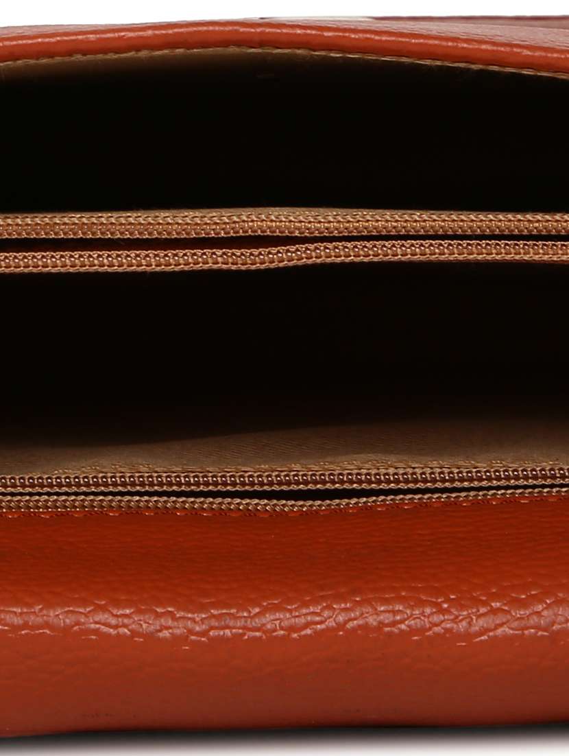 tan leatherette (pu) sling bag - 16481006 -  Standard Image - 2