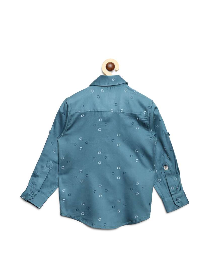 roll up sleeve pocket patched shirt - 16483305 -  Standard Image - 2