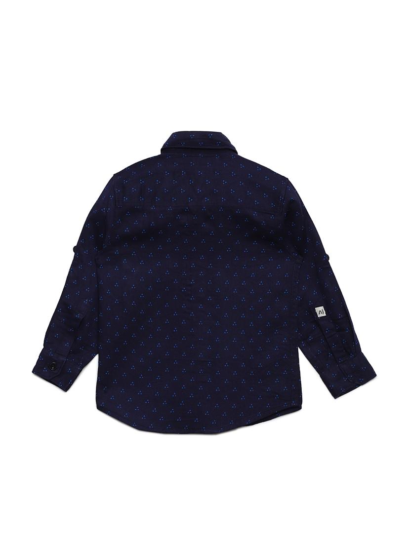 roll up sleeve pocket patched shirt - 16483336 - Standard Image - 2