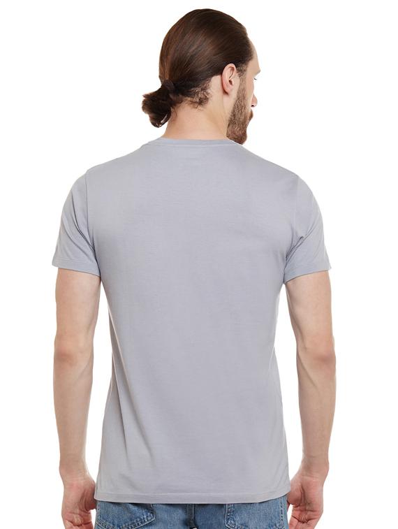 grey solid t-shirt - 16484375 - Standard Image - 2