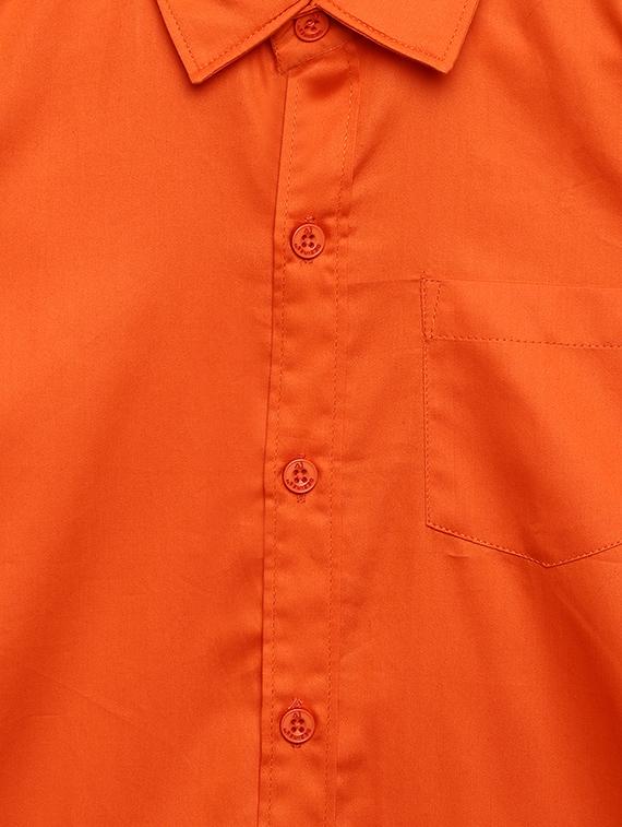 orange cotton shirt - 16487025 - Standard Image - 2