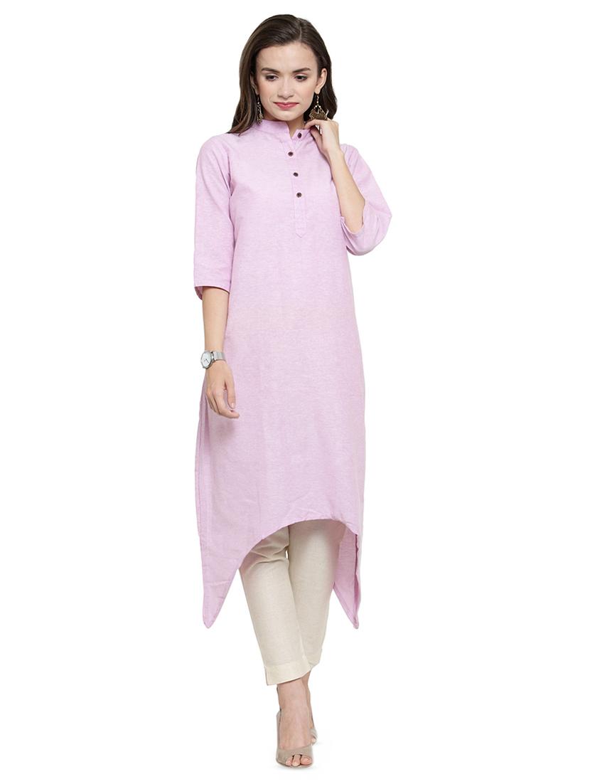 women's asymmetric kurta - 16487784 - Zoom Image - 0