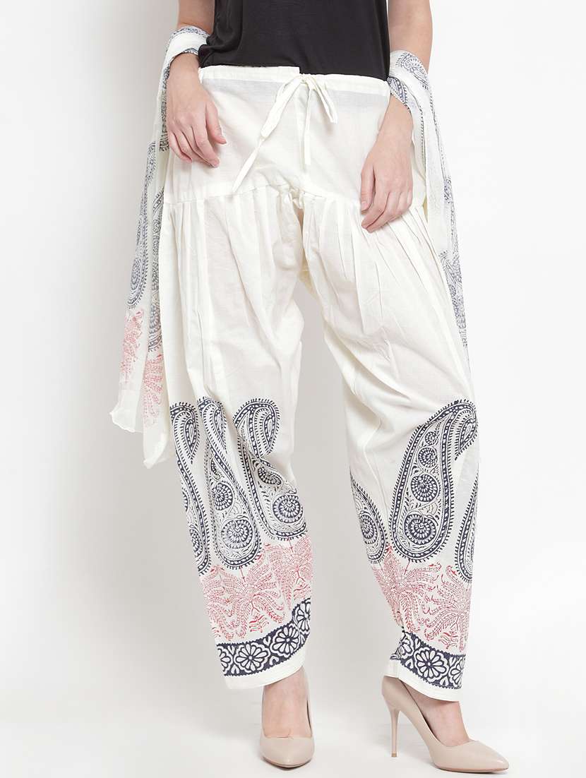 paisley printed salwar