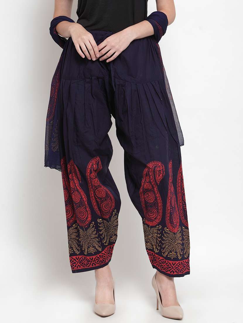 paisley printed salwar