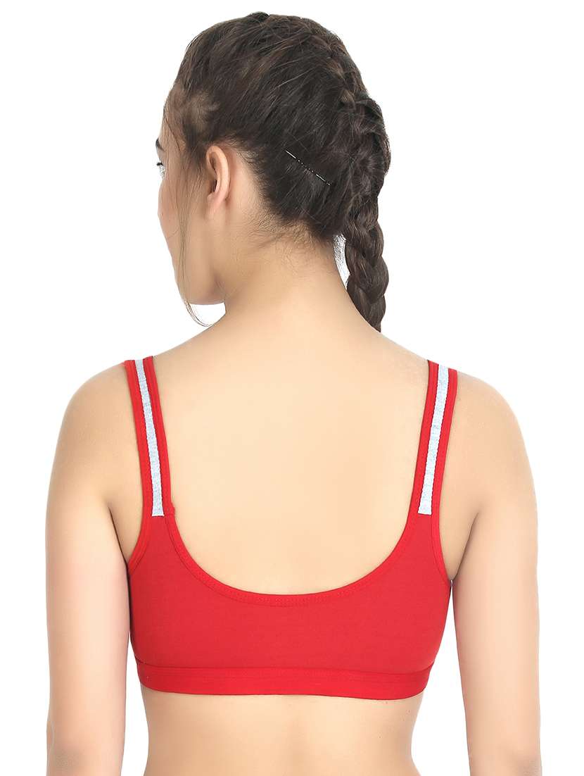 set of 3 color block sports bra - 16489418 -  Standard Image - 2