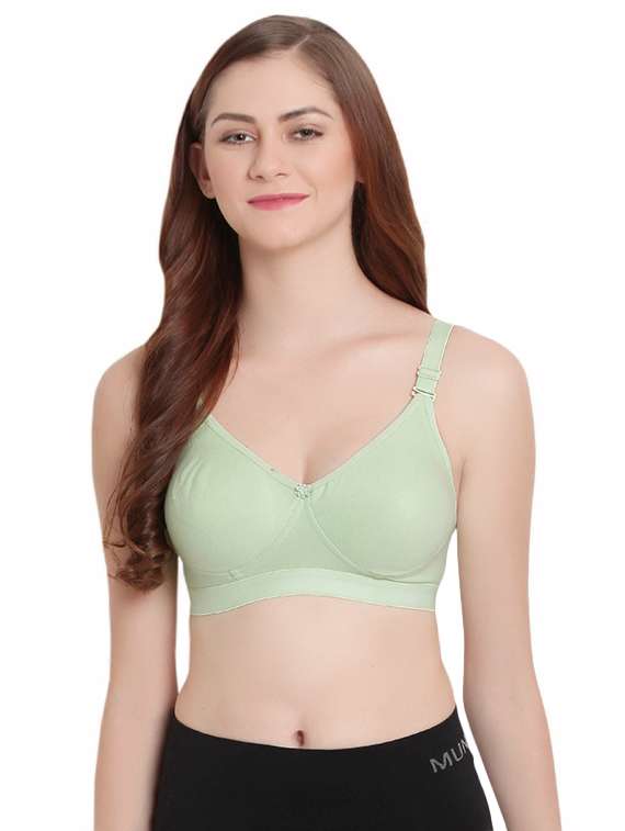 floral patch detachable strap bra 