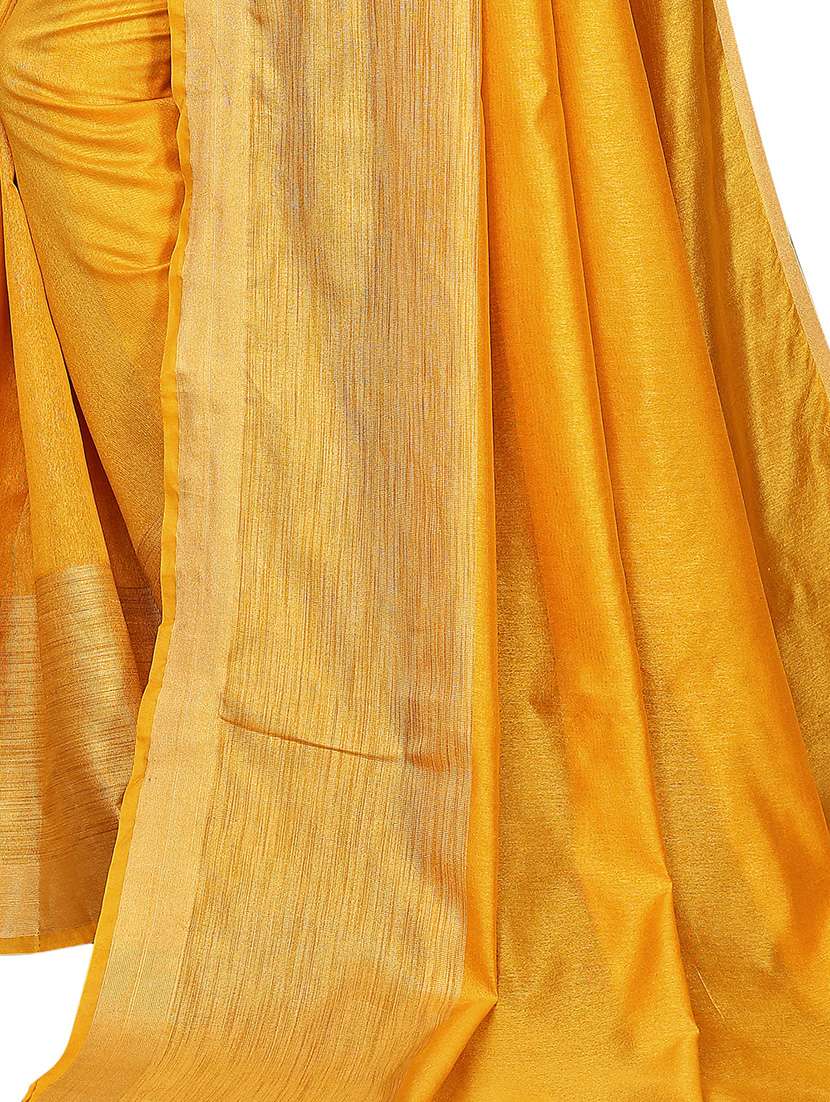 zari border woven saree with blouse - 16490989 -  Standard Image - 2