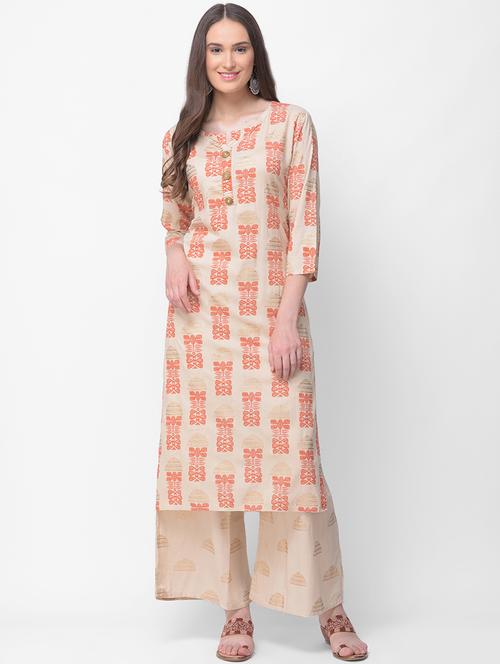 women's straight kurta - 16491079 - Standard Image - 0