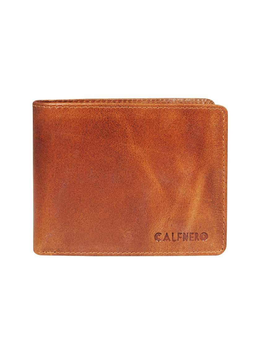 camel leather wallet