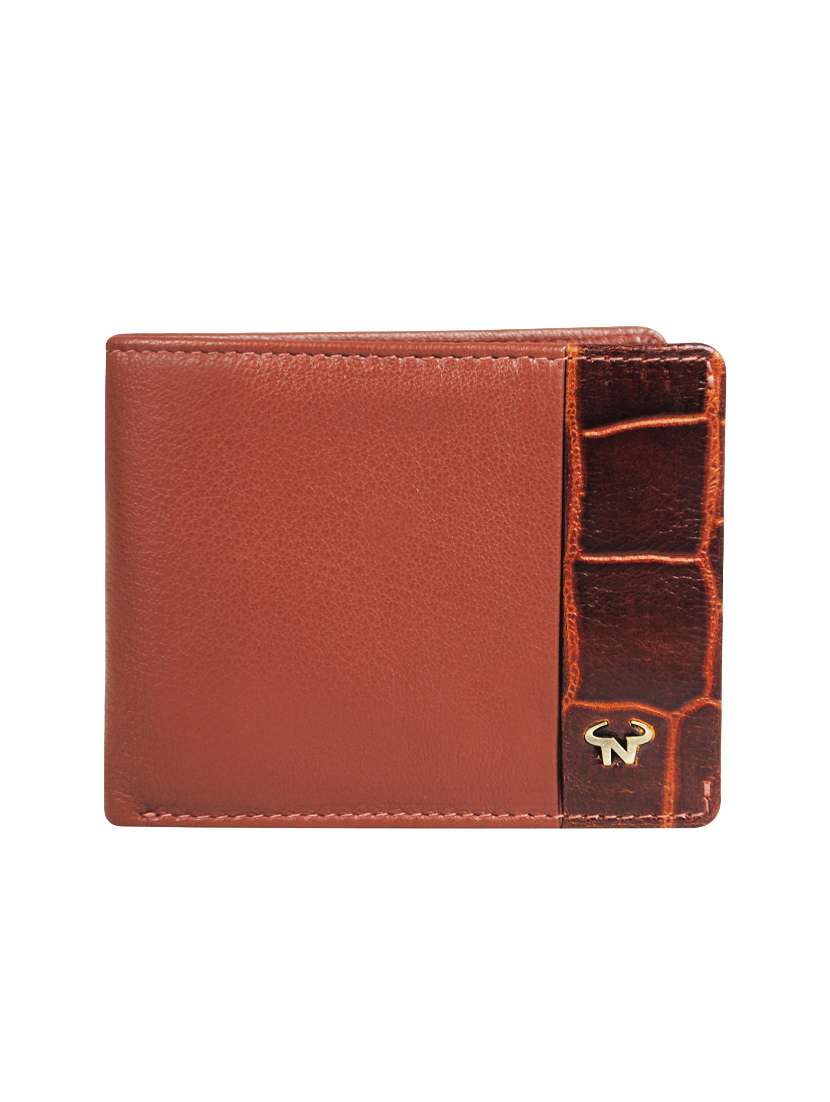 brown leather wallet