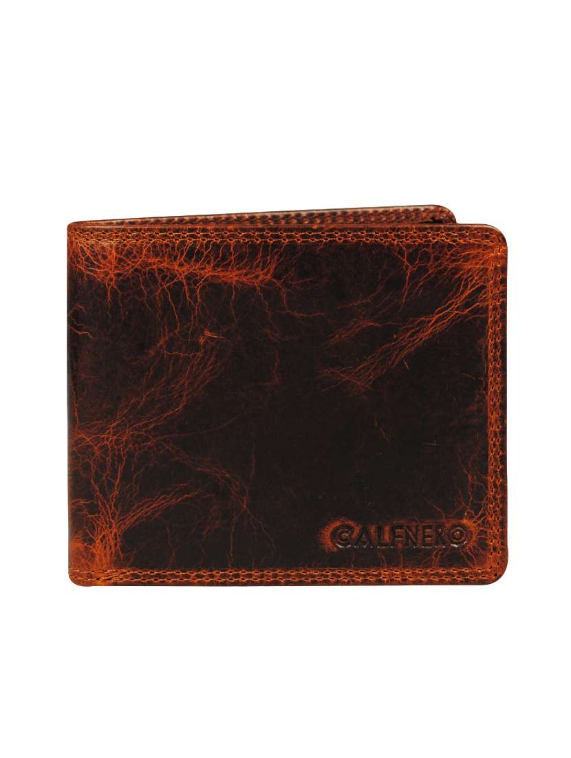 brown leather wallet