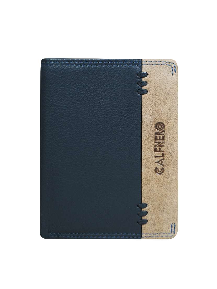 blue leather wallet - 16494278 - Zoom Image - 0