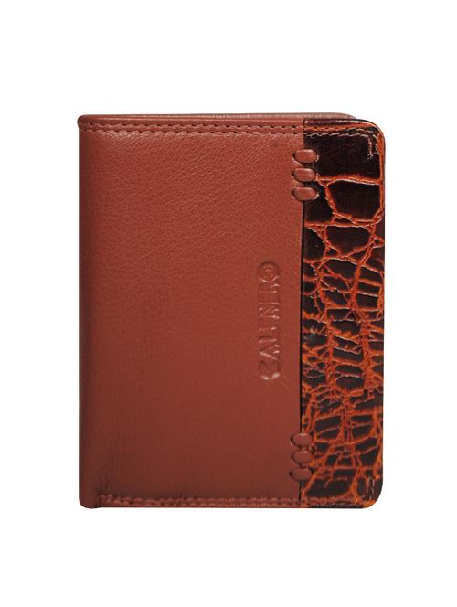 brown leather wallet - 16494279 -  Standard Image - 0