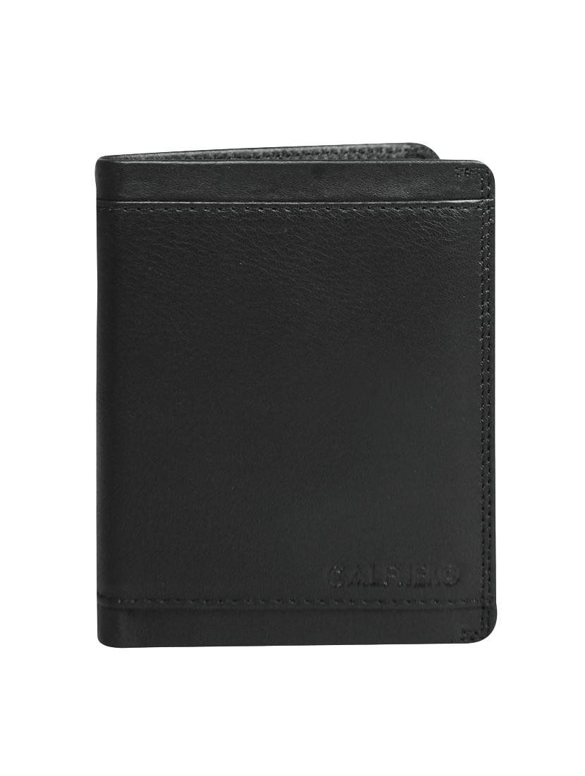 black leather wallet - 16494286 -  Zoom Image - 0