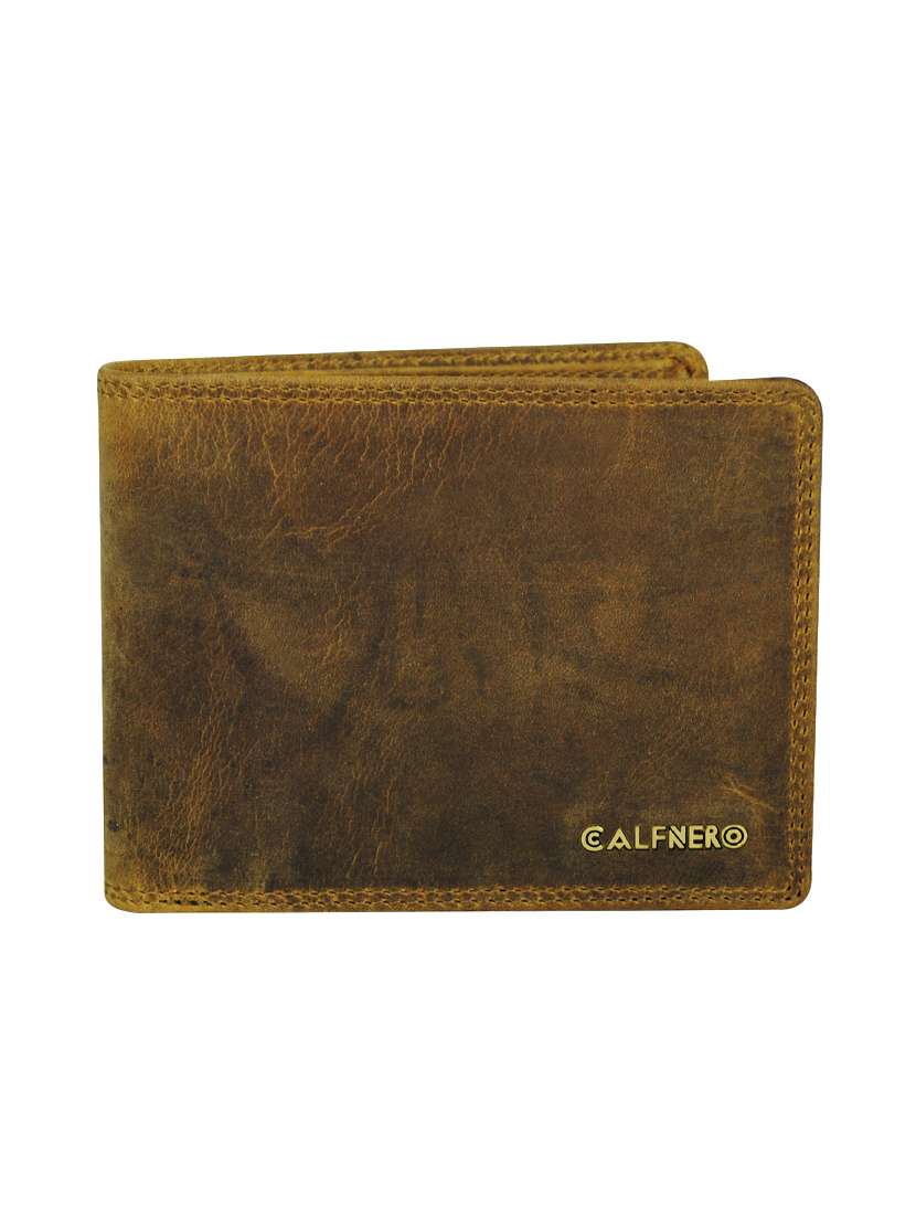 yellow leather wallet