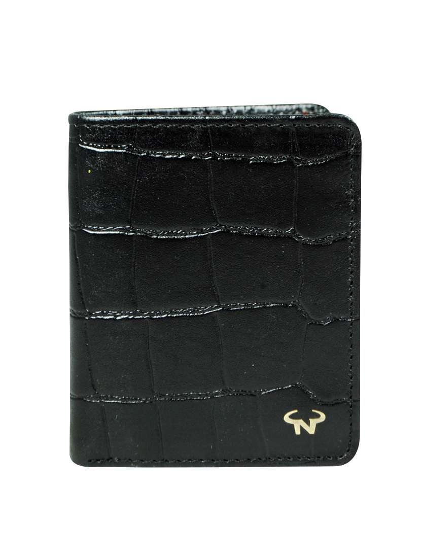 black leather wallet
