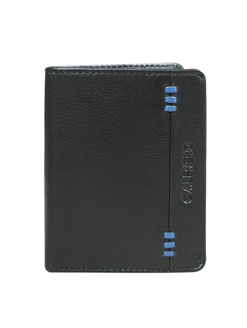 black leather wallet - 16494298 -  Zoom Image - 0