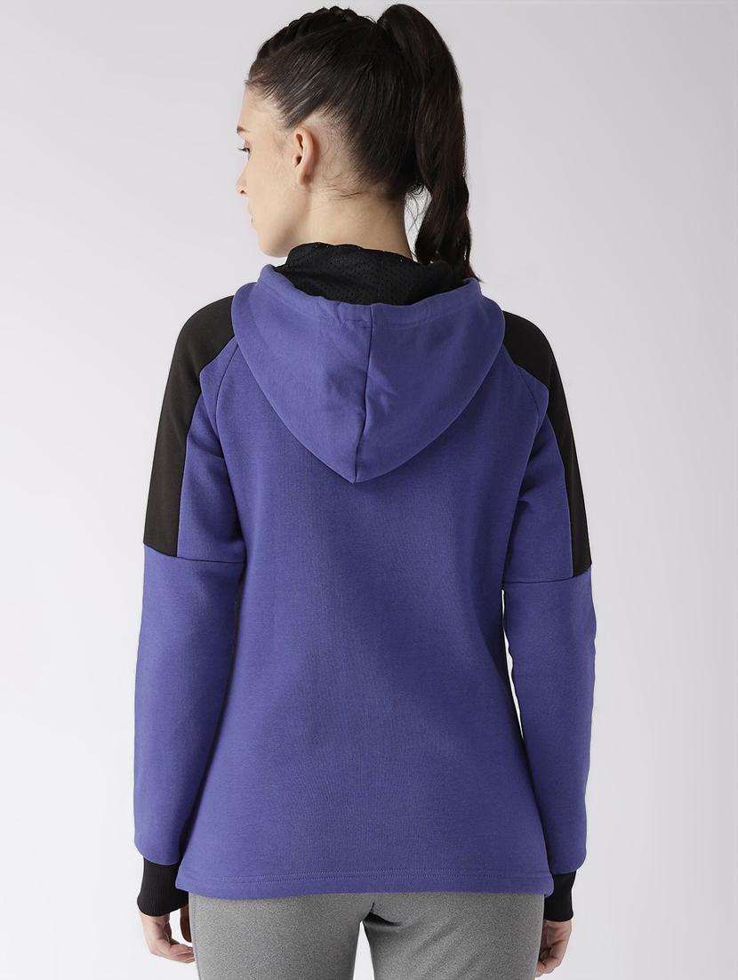 color block hooded sweatshirt - 16494958 - Standard Image - 2