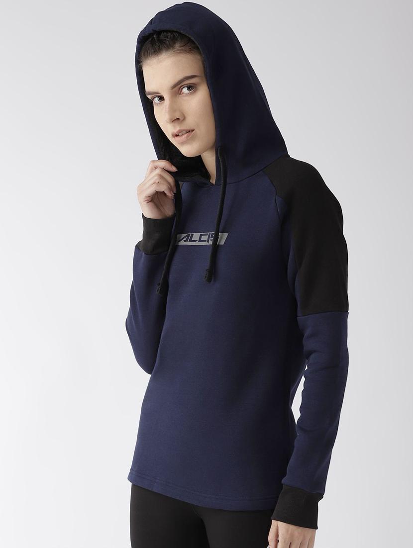 color block hooded sweatshirt - 16494961 - Standard Image - 2