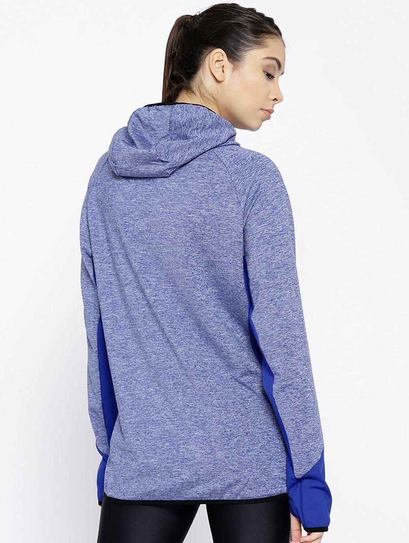 hooded neck color block sweatshirt - 16495507 - Standard Image - 2