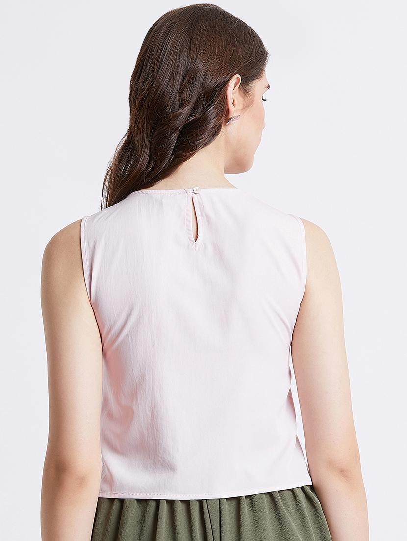 women's crop collared top - 16496931 -  Standard Image - 2