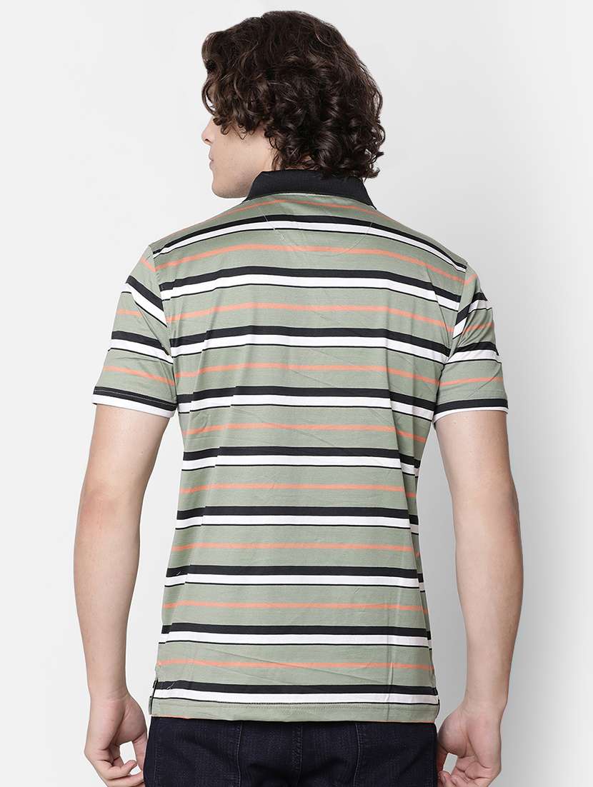 green striped pocket t-shirt - 16497900 - Standard Image - 2