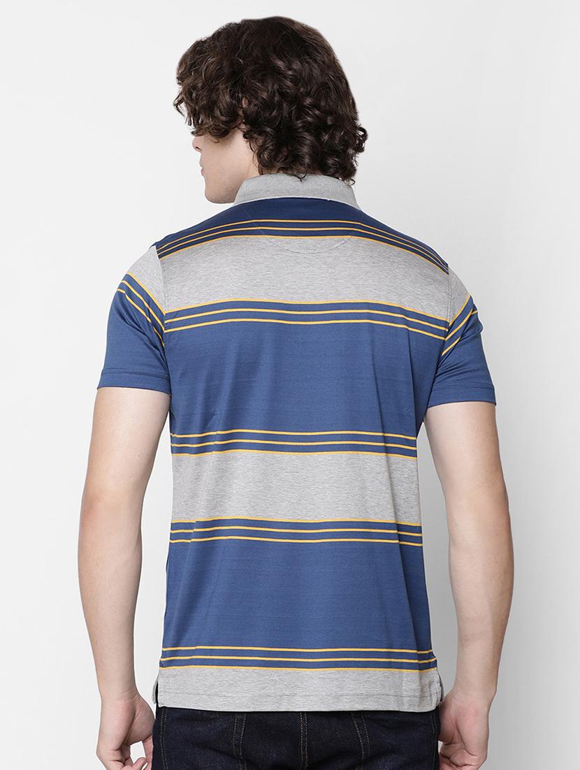 blue striped pocket t-shirt - 16497917 - Standard Image - 2