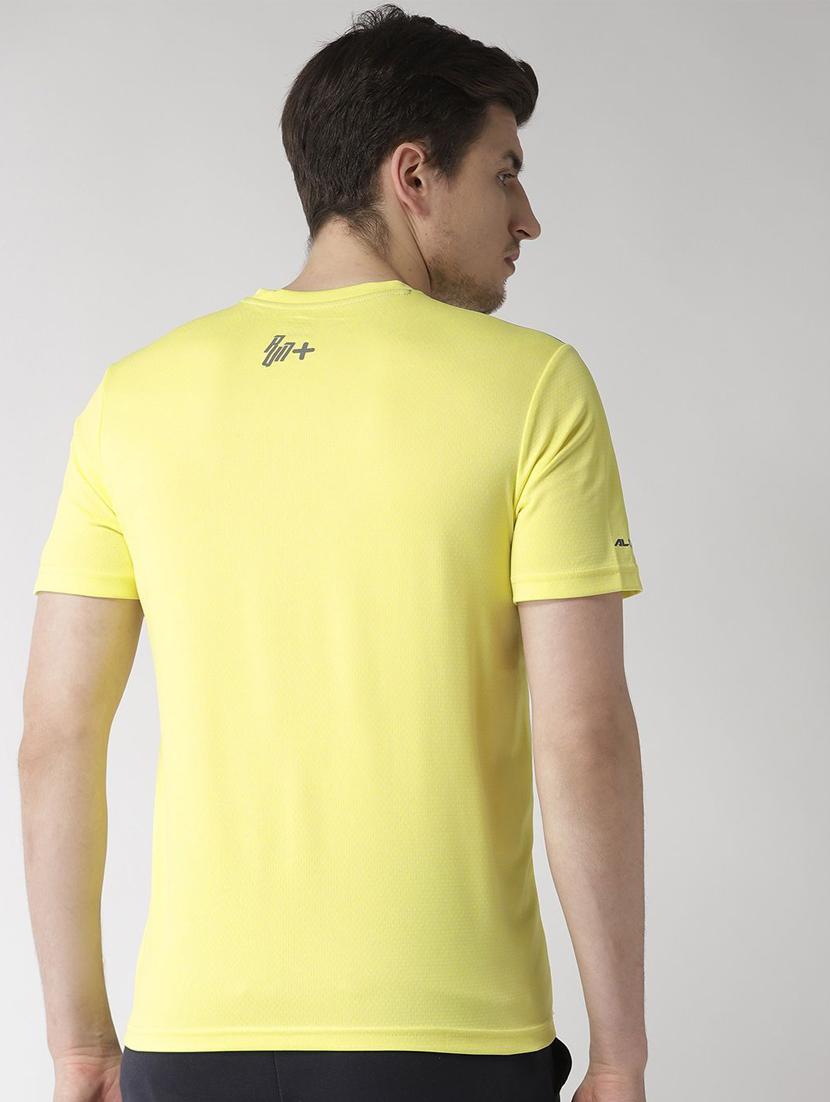 yellow printed t-shirt - 16499559 - Standard Image - 2