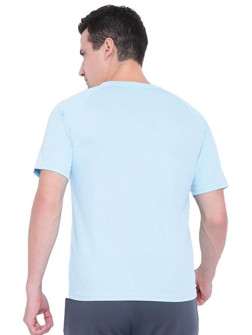 light blue printed t-shirt - 16499616 - Standard Image - 2