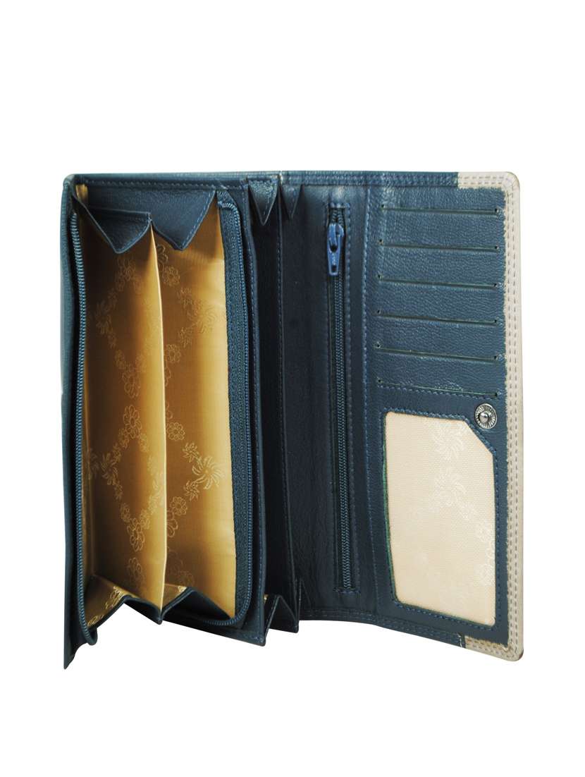 blue leather wallet - 16506010 -  Standard Image - 2