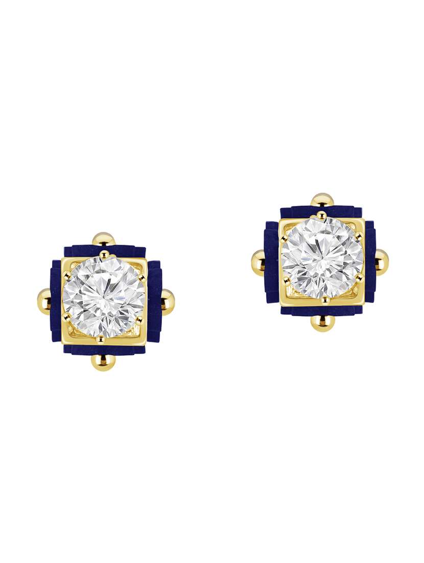 gold metal earcuff earring - 16506440 -  Zoom Image - 0